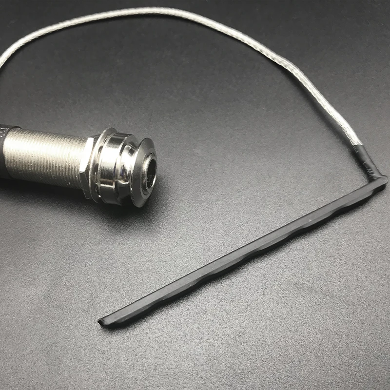 Прочный цилиндр для гитары Endpin Preamp пикап экв пьезо-пикап 6,35 мм разъем с Акустическая гитара Пикап пьезо