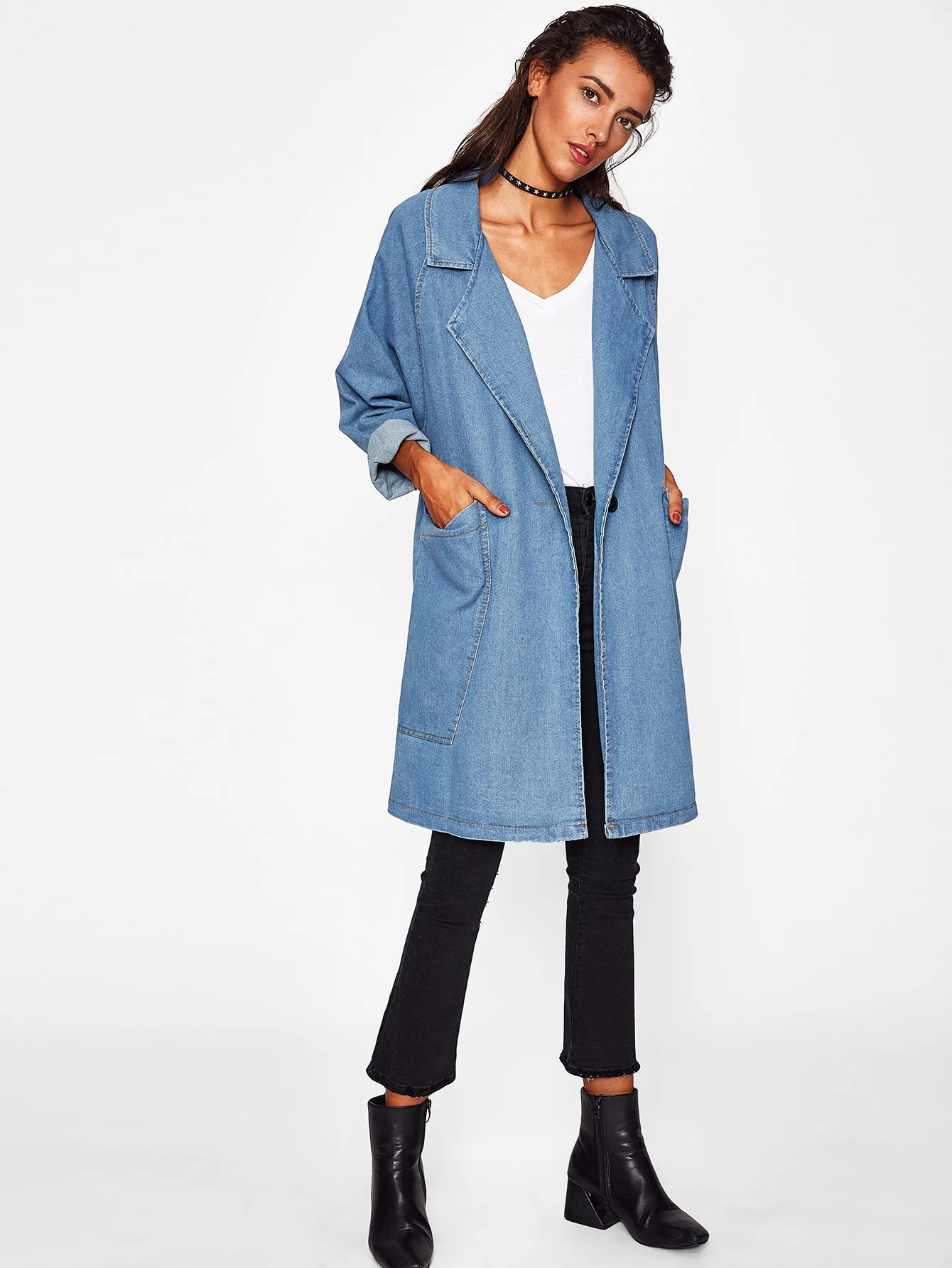 Женская одежда больших размеров в европейском и американском стиле Ранняя осень