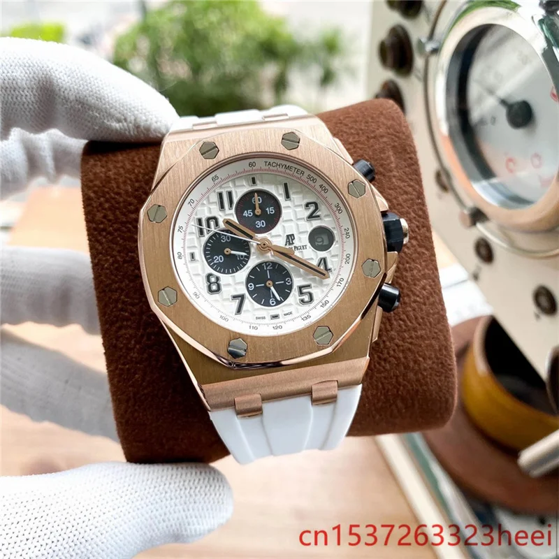 

Audemars Piguet watch men's skeleton automatic mechanical AAA watch gold skeleton retro men's women watch quartz watch