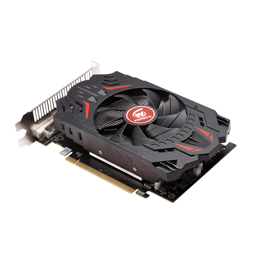 Kaufen VEINEDA Video Karte RX550 4GB GDDR5 128bit PCI-E 3,0 DisplayPort DVI-D Grafikkarte Für NVIDIA Geforce Spiele