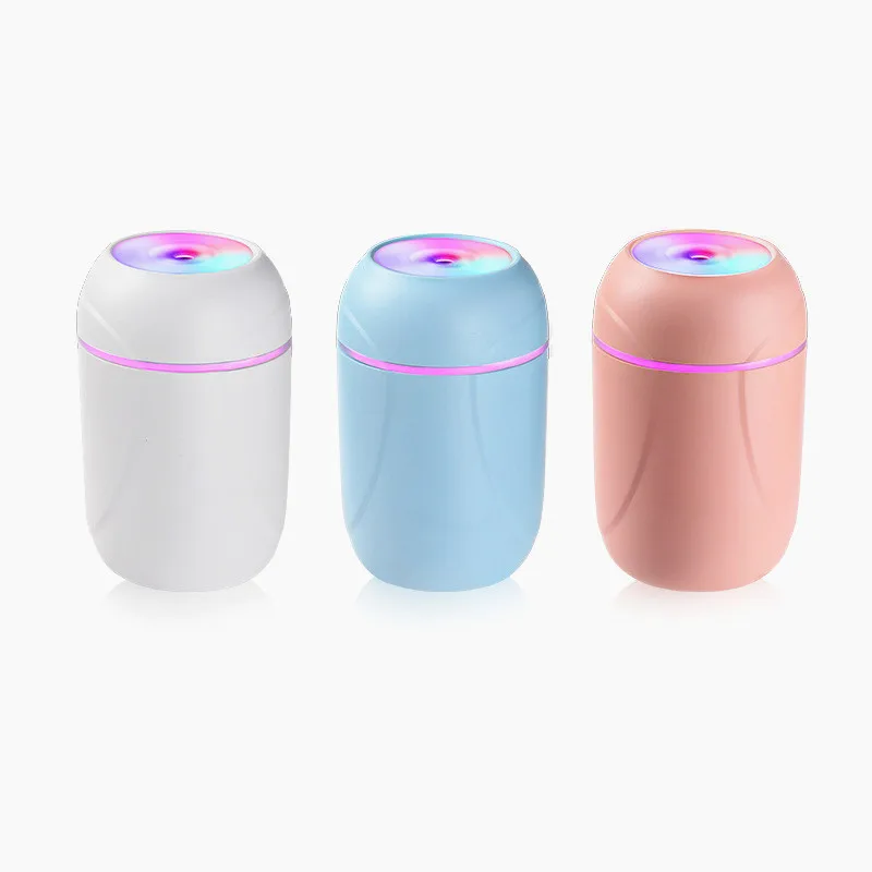 

Air Humidifier 260ML with Colorful Night Lights Aroma Essential Oil Diffuser Home Spa Car Jobs Ultrasonic USB Fogger Mist Maker