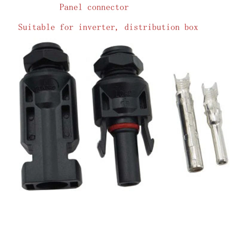 Фотоэлектрическая панель штекер 30/45/60/80 А 1 комплект|cable connector|l connectorcan cable |