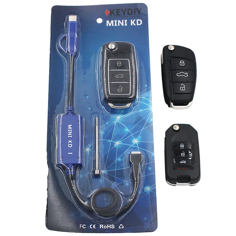 Розовый Original KEYDIY Mini KD Remote Key Generator Remotes Support Android Mini KD Auto Key Programming KD Remote B11 B10 B07 B02 B12 - Цвет: Розовый