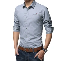 2021 reserva aramy new mens shirt printing cardigan slim long sleeved social casual top embroidered high quality shirt