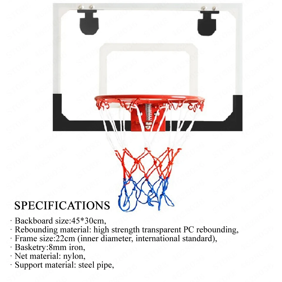 Настенная прозрачная баскетбольная доска для детей и взрослых направляющая