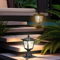 13 98 solar post lights outdoor solar lamp post lights for wood fence posts pathway deck pack