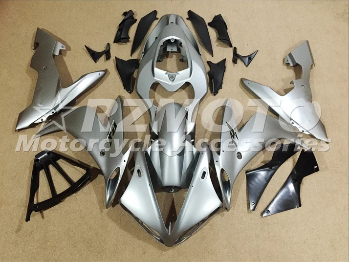 

New ABS Motorcycle whole Fairings kits Fit For Yamaha YZF-1000 R1 2004 2005 2006 04 05 06 Fairing bodywork set gray matte