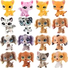 Маленький зоомагазин LPS коллекция кошек редкая стоящая коротковатая старая кошка Высокое качество Подвижная кукла модель игрушка для детей на день рождения лучшие подарки