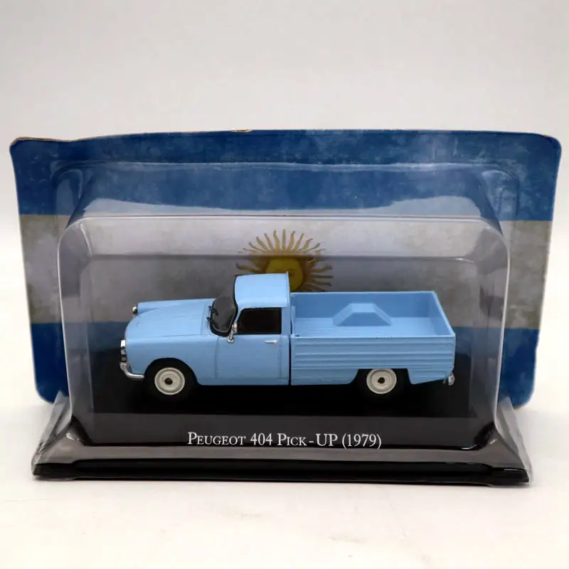 

IXO 1:43 For P~~geot 404 1979 Pick UP Truck Diecast Models Car Collection Blue