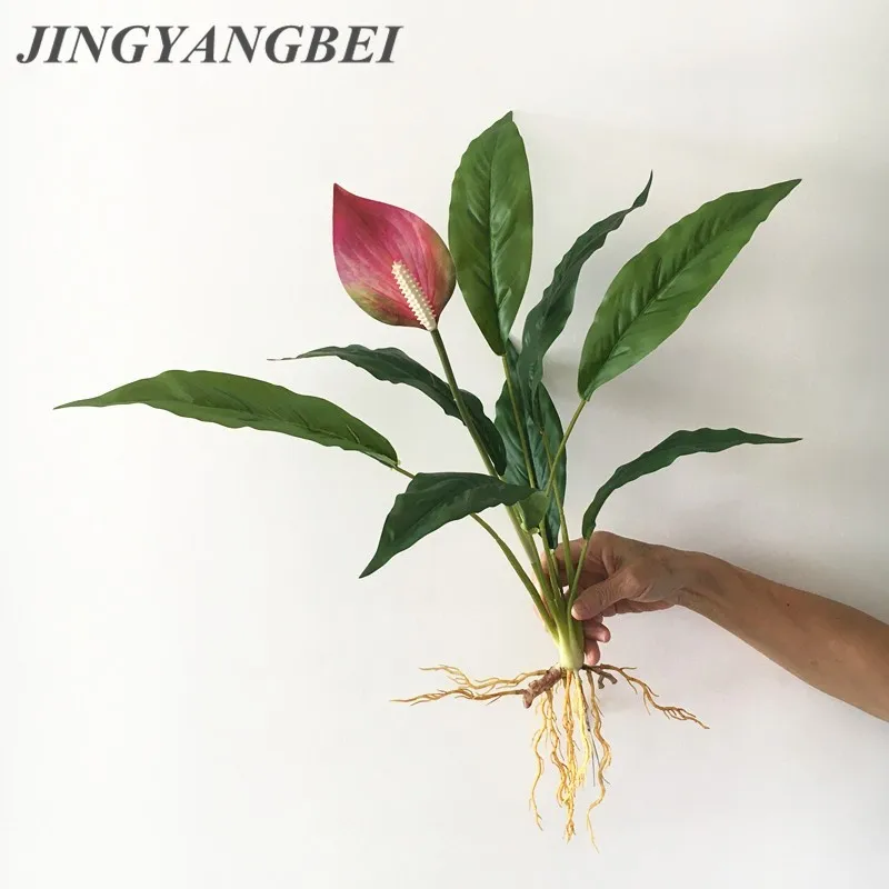 Искусственный цветок антуриума ЭВА 60 см | Дом и сад