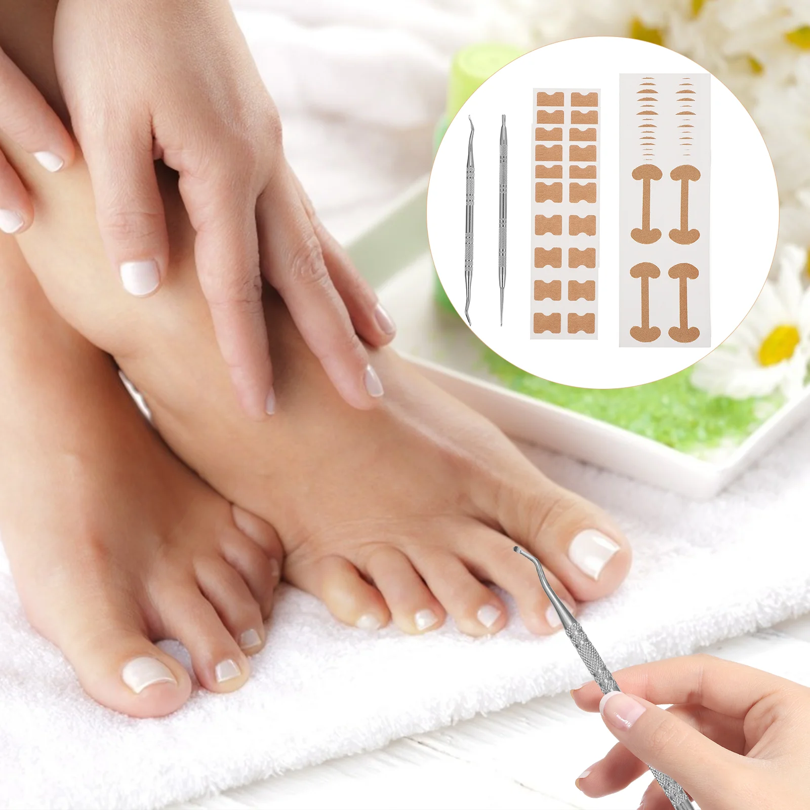 

1 Set of Ingrown Toenail Tools Ingrown Toenail Cleaners Curved Toenails Correctors