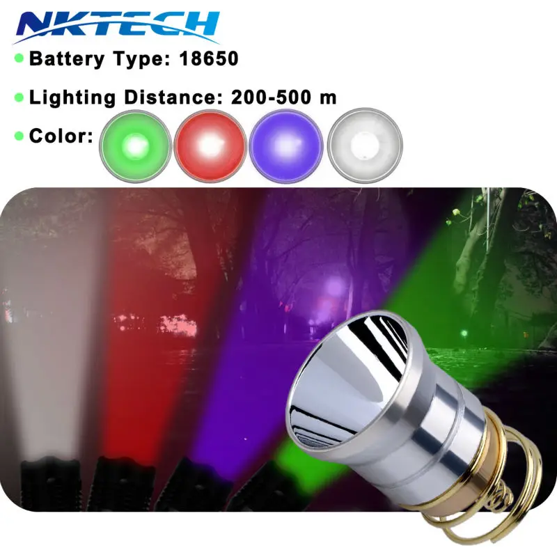 Запасная лампа для светодиодных ламп 1 режим 3 7 8 в TrustFire C2 Z2 P60 P61 6P 9P G3 S3 D2 XM L2 G2 WF 501B|t6