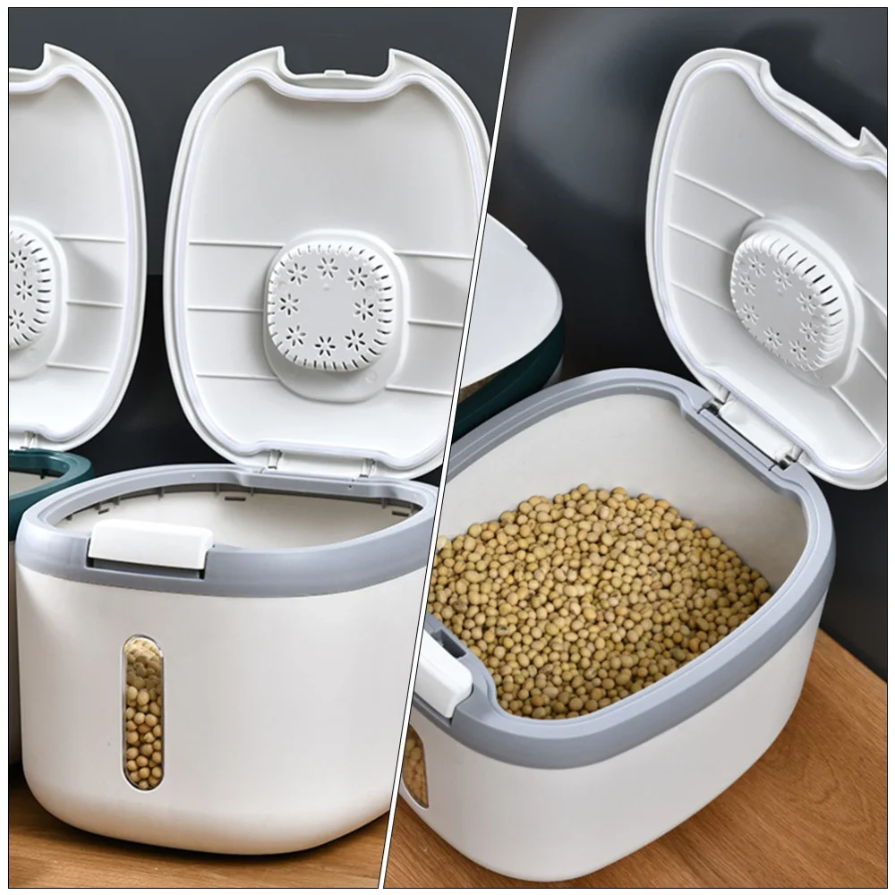 

1pc Home Kitchen Rice Box Household Kitchen Storage Box Sealed Rice Box