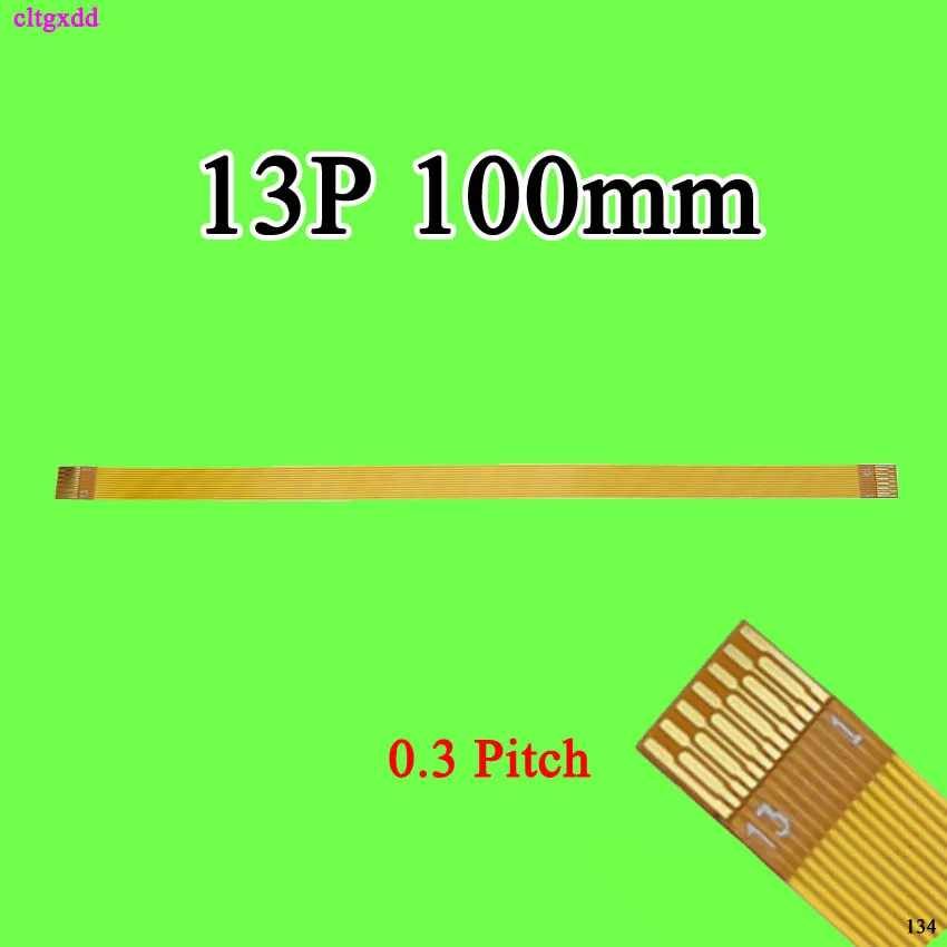 

Gold plated 60mm 10cm 160mm 0.3 Pitch 13P 15P FPC Cable 100mm Spacing 0.3mm 13Pin FFC Cable 0.1M 0.3mm Pitch 15 Pin FFC FPC Line