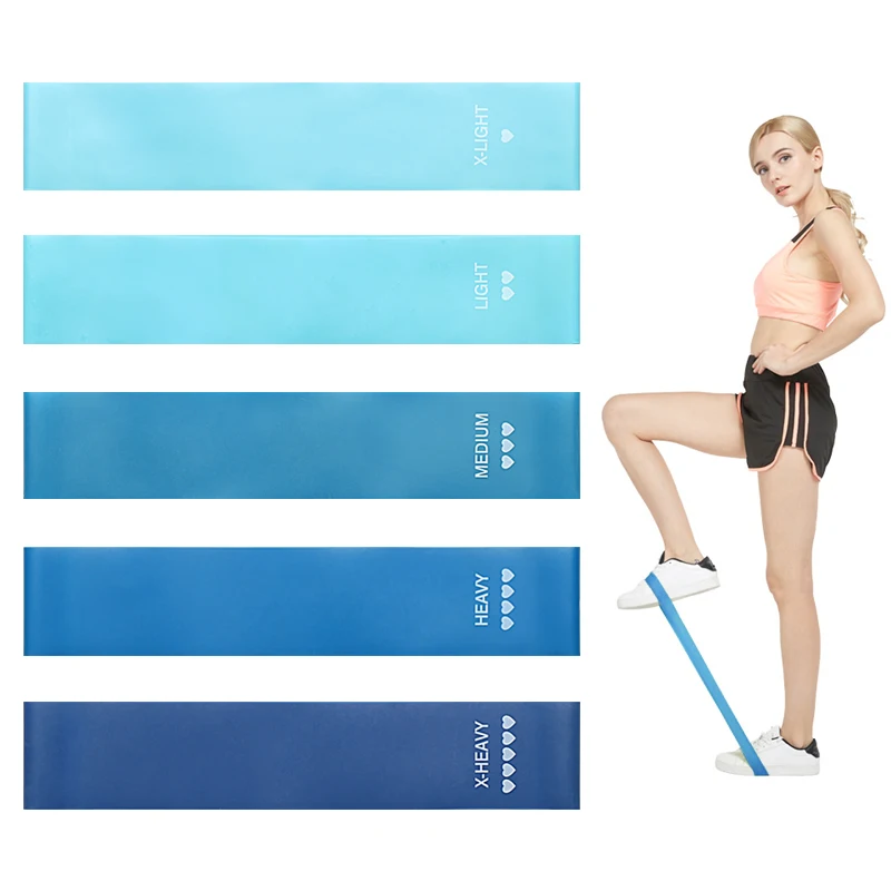 Эластичная лента для тренировок пилатеса фитнеса растяжки | Спорт и развлечения