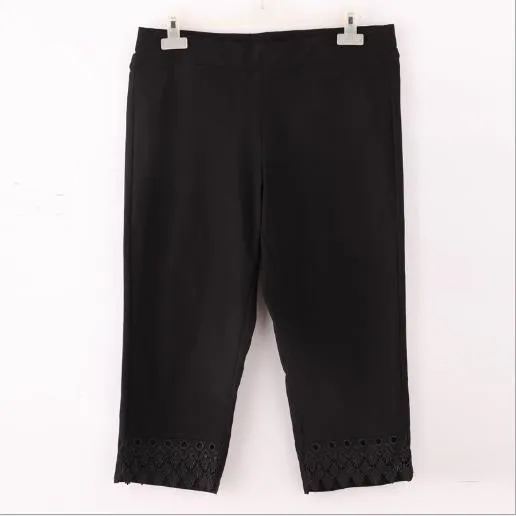 Женские облегающие брюки-карандаш эластичные брюки с высокой талией до середины