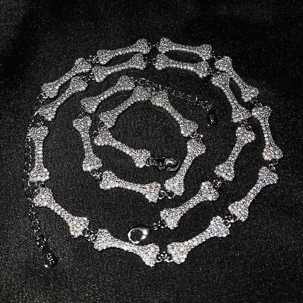 

2021 New Fashion Cute Bone Charm Bracelet High Quality Micro-inlaid Cubic Zirconia Luxury Women Bracelets Jewelry Dropshipping