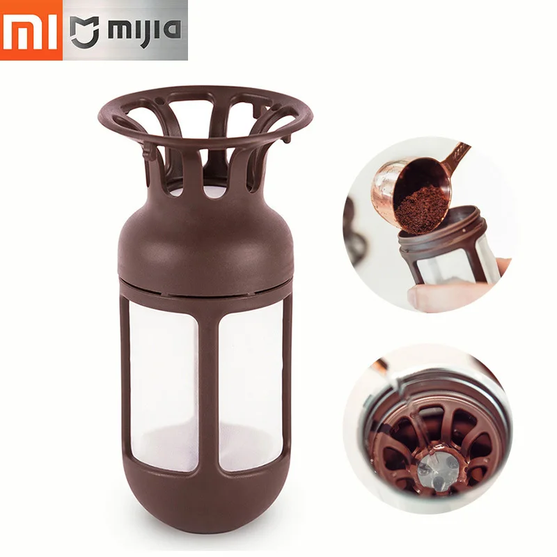 Millet фильтр для кофе Kisskissfish Xiaomi дорожная чашка Moka умная бутылка для кофе Acssoories кофе Berwer Чайный фильтр