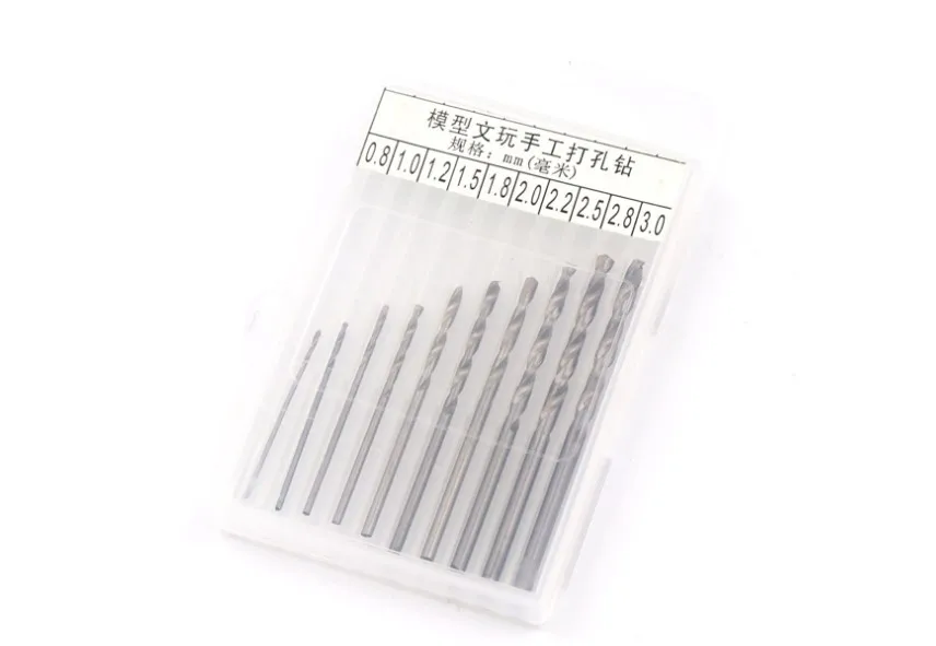 

Polishing Drill Bits Twisted Glass Jewelry crystal Workshop Supplies Set