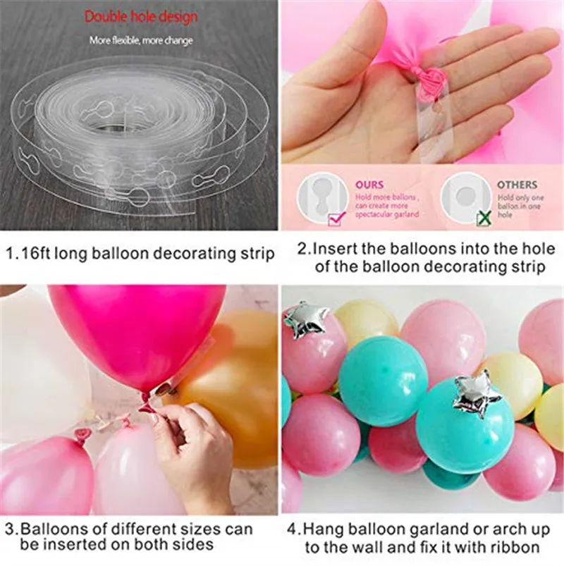 

328 Macaron Globos - 5 "-18