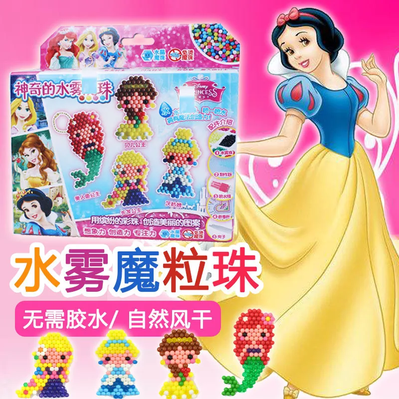 8 видов Zhenwei мультфильм воды липкие бусины Magic Bean полный набор Accssories животных принцесса автомобиль Фильм рисунок любимый характер