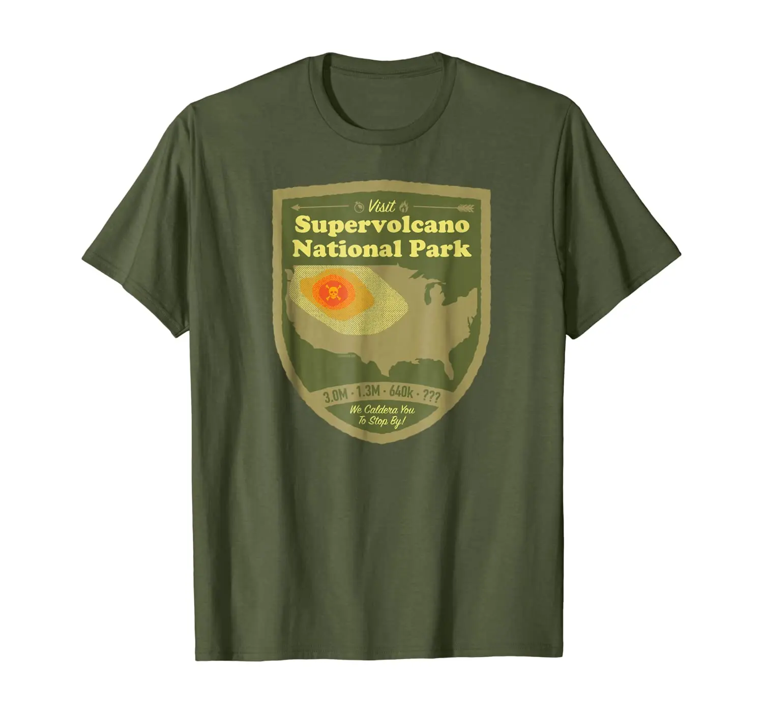 

Shirt.Woot: Visit Supervolcano National Park T-Shirt