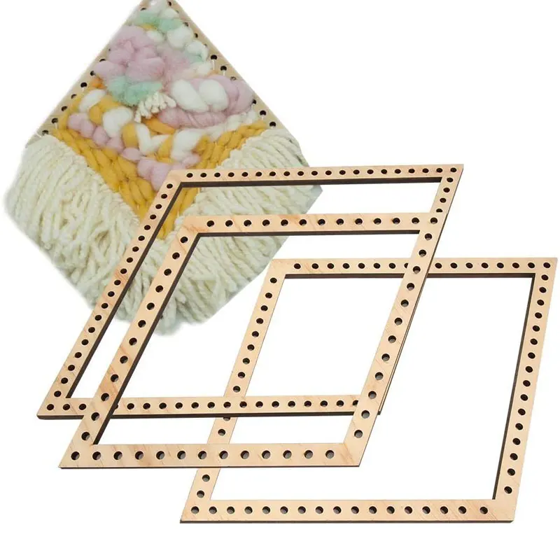 3 шт./компл. станок для вязания плетения ромбов из соснового дерева мини сделай