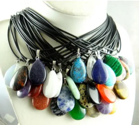 Натуральный камень кварц кристалл тигровый глаз бирюза авантюрин капли воды