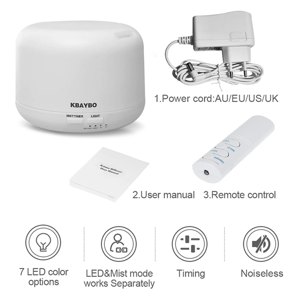

Air Humidifier with APP Remote Control Electric Aroma Essential Oil Diffuser Aromatherapy mist maker for home bedroom