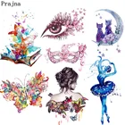 Prajna, с единорогом мультфильм автомобиль теплопередача Сова бабочка термопередача на футболку термо-Стикеры для одежды Одежда патч аппликация