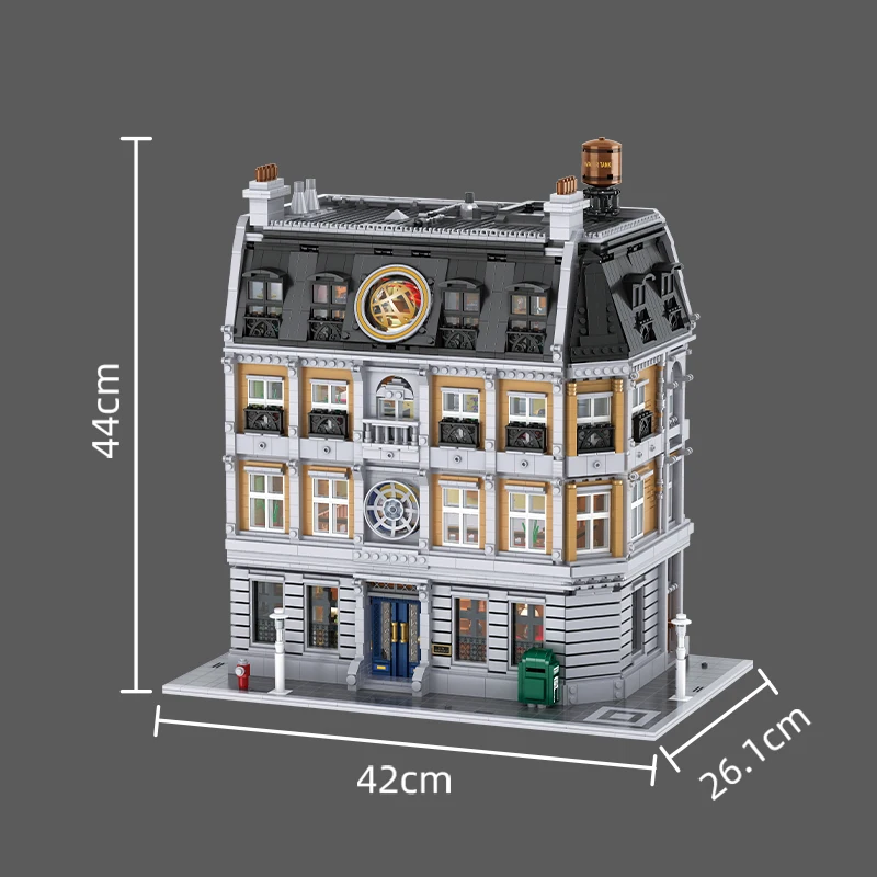 Аркхэм модель убежища Doctor странное санкторное строительные блоки город улица