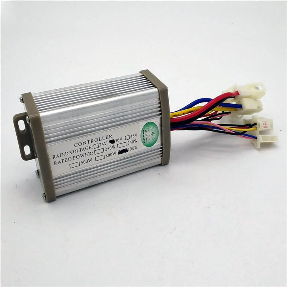 1000W 24V 36V 48V контроллер для электрического велосипеда почищенный щеткой DC Байк