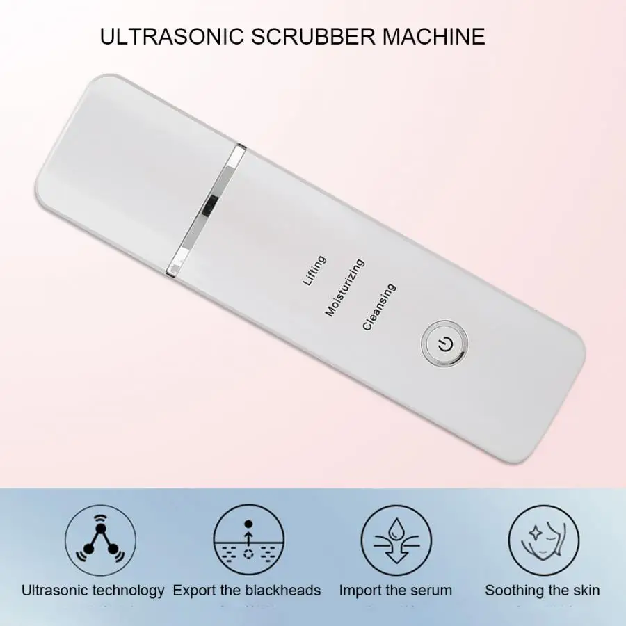 Ультразвуковой скраб для кожи лица удаление угрей отшелушивающее средство