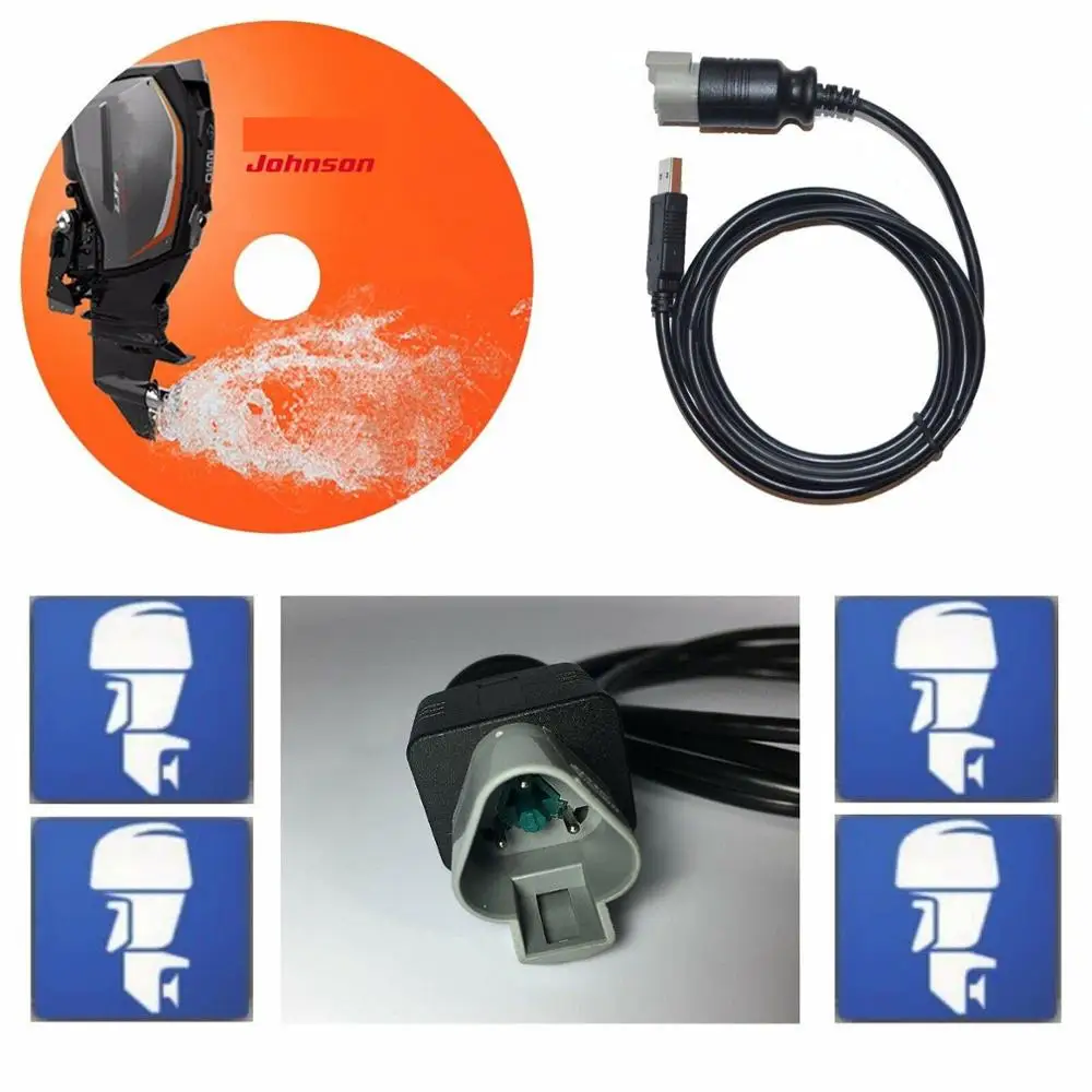 

Набор диагностических кабельных инструментов для Evinrude E-tec Ficht boat marine