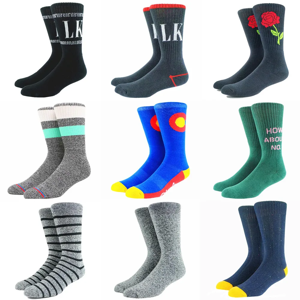 

9 Pairs Thick Funny Men Socks Pack