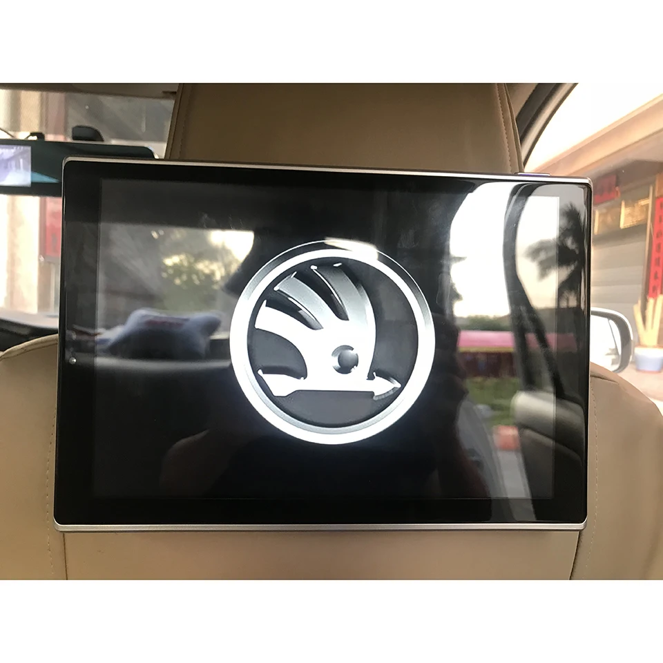 

11.8 Inch Wifi Bluetooth USB Android 9.0 Car Headrest Monitor For Skoda Fabia Octavia Rapid Superb Yeti Rear Seat Entertainment