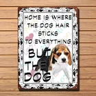 Жестяная вывеска Beagle Dog в стиле ретро, металлическая, потертая, шикарная, настенная табличкамагнит на холодильник 03, винтажная металлическая жестяная вывеска в стиле ретро