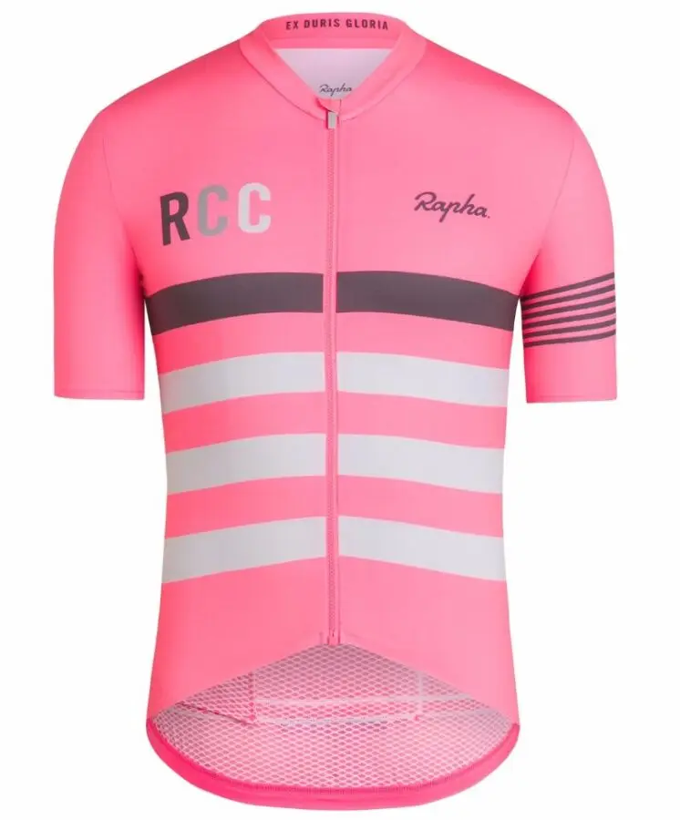 Cycling Jerseys Высокое качество RCC короткий рукав майки для велоспорта pro team aero дышащая велосипедная рубашка MTB дорожный велосипед одежда - Цвет: Cycling Jerseys