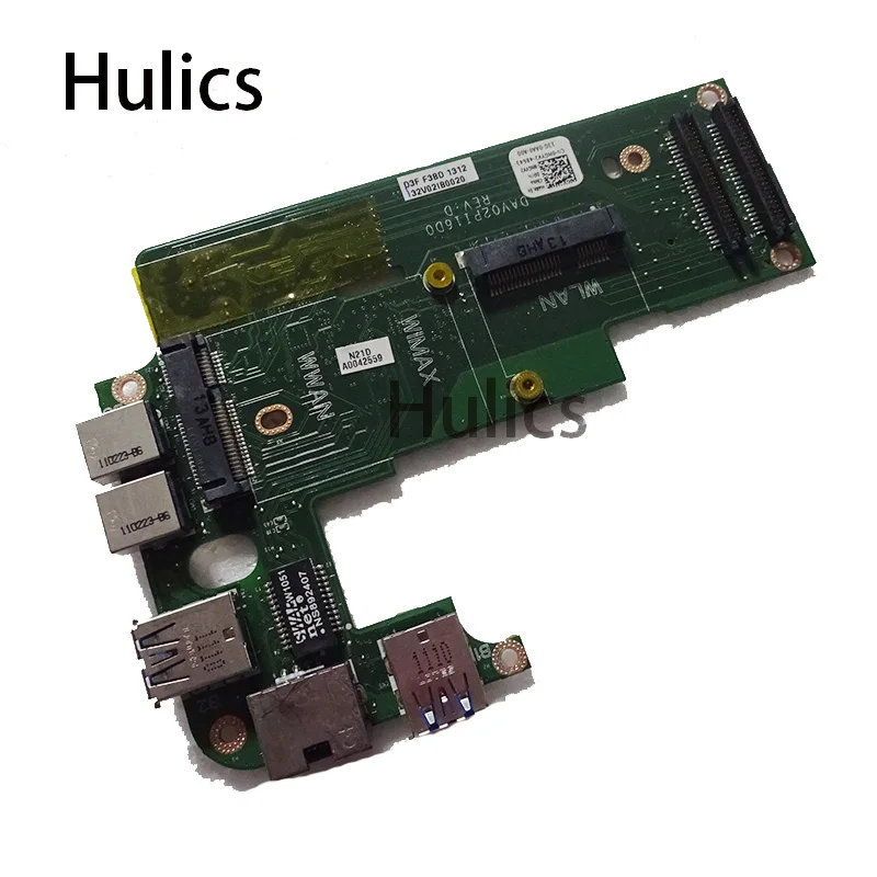 

Hulics original For Dell N4110 Audio USB Port Ethernet LAN Board CN-0HGYV2 0HGYY2 HGYY2 DAV02PI16E0 DAV02PI16E1