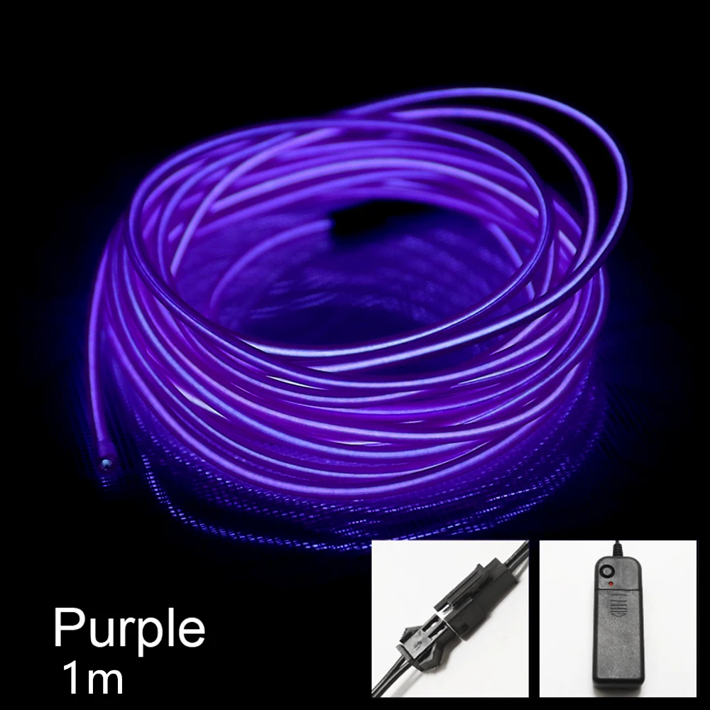 

Led Neon Lamp Wire Under Car Flexible Soft Tube Lights For House Decoration Shopping Window Christmas Tress