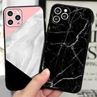Модные мраморные гранитные чехлы для iPhone XS 11 12 13 Pro Max XR SE 2020 7 8 Plus, чехлы для телефонов iPhone 11 12 13 Pro Max, чехол