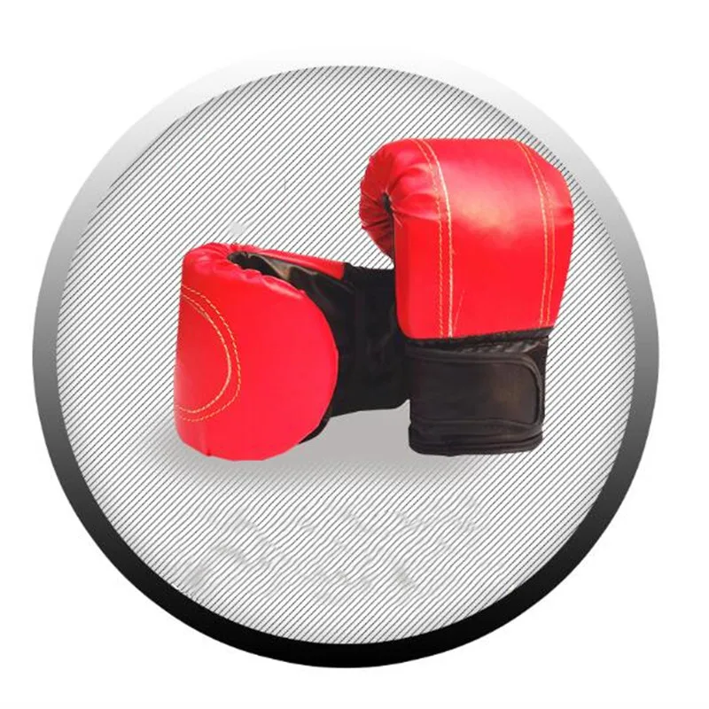 

1Pair Red & Black Adult Boxing Gloves Professional Sandbag Liner Gloves Men/women Boxing Gloves For Training / Fitness