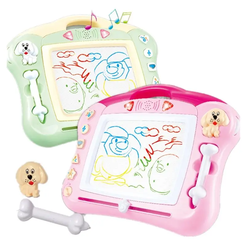 Магнитная доска для рисования музыкальная подсветильник ка Подарочная девочек