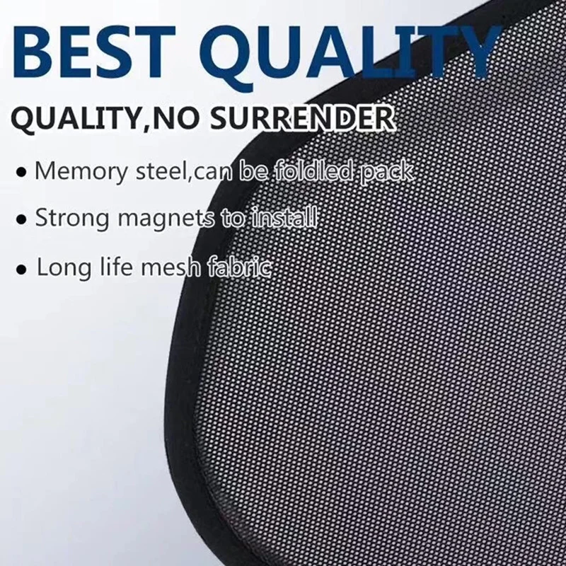 

For Toyota RAV4 2009-2012 Magnetic Sun Shade Car Curtain Side Window Cover Windshield Sunshade Mesh Windscreen Sunshield Visor