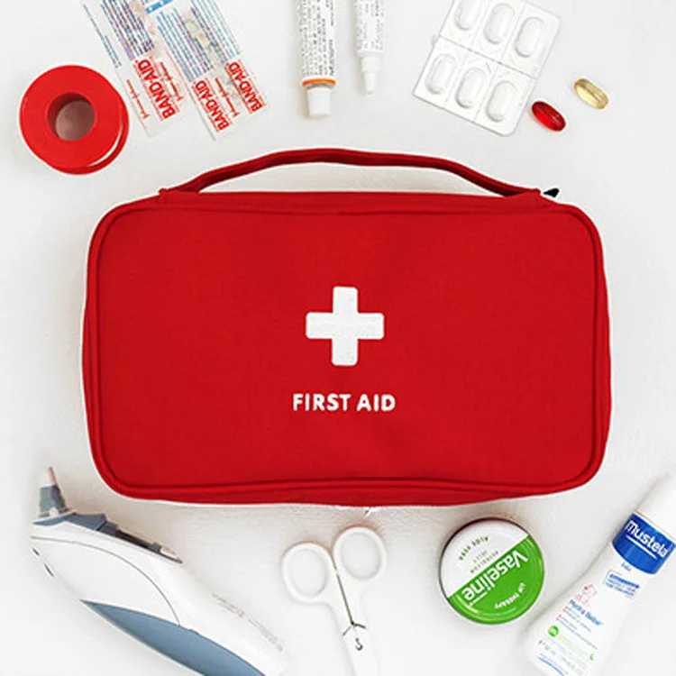 

Travel Accessories First Aid Kit For Medicines Outdoor Camping Medical Bag Survival Handbag Emergency Kits Travel Set Portable
