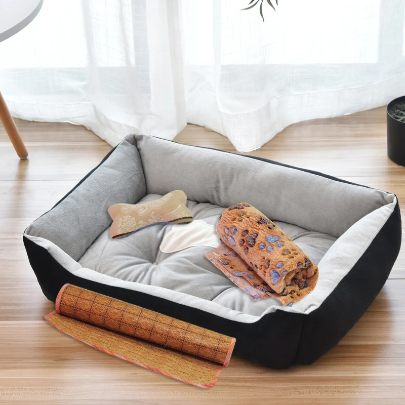 

Pet Bed For Small Medium Dogs Breathable Dog Bed Summer Mat Cat Bed Puppy Cushion Dog Mats Pets Products Dog Accessories