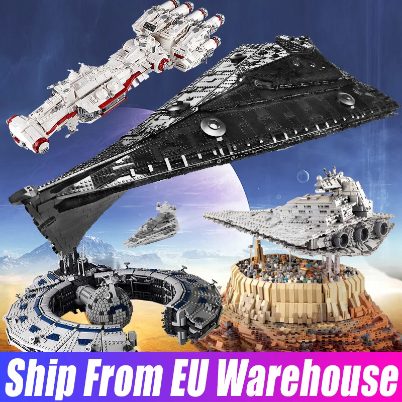 Форма King 13135 21004 Eclipse класс Дред звезда игрушки ISD Monarch Star комплект эсминца UCS