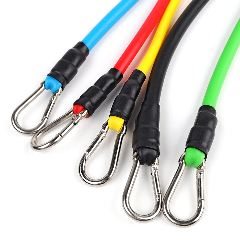 11 шт./компл. латексные резинки Кроссфит тренировки тренировка упражнений трубы