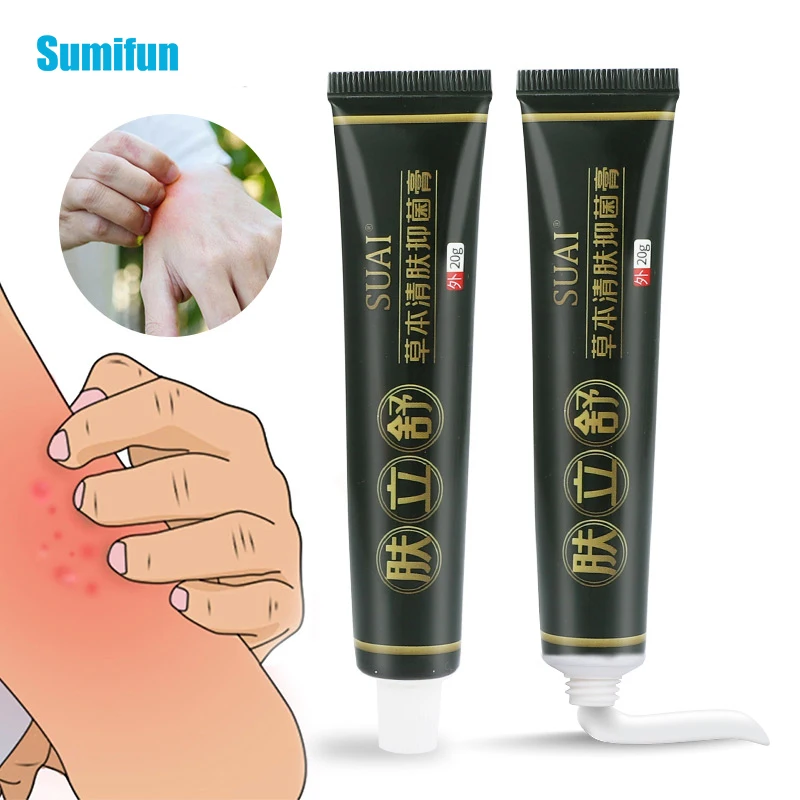 

Антибактериальный Крем для лечения дерматита, псориаза, экземы, 1 шт.