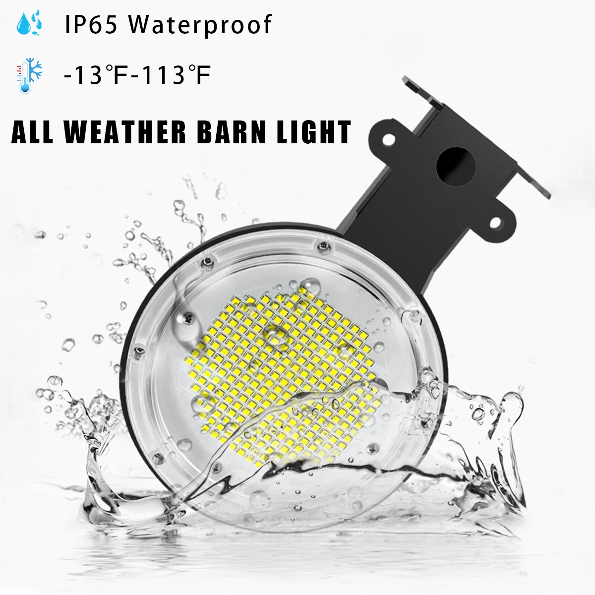 Ультраяркий светильник для двора 5000K дневсветильник свет IP65 Водонепроницаемый